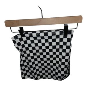 Gezour Checkered Tube Top Medium